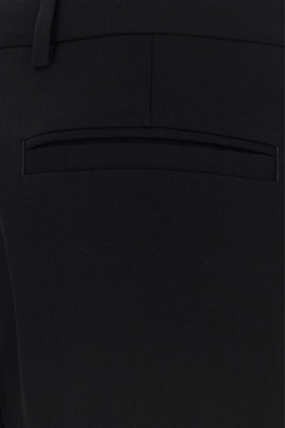 VERSACE | Black viscose blend pant