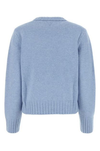 BOTTEGA VENETA | Powder blue wool sweater