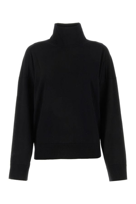 BOTTEGA VENETA | Black wool oversize sweater