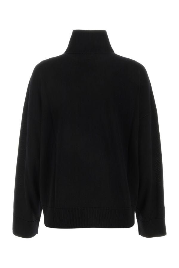 BOTTEGA VENETA | Black wool oversize sweater