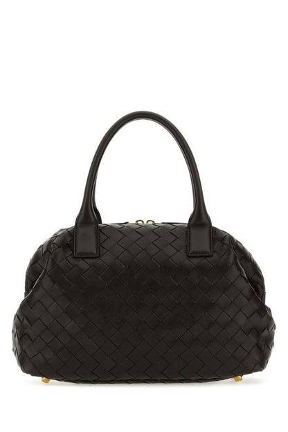 BOTTEGA VENETA | Dark brown nappa leather medium handbag