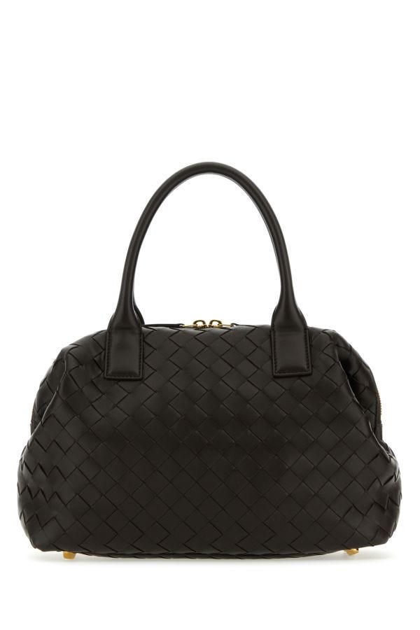 BOTTEGA VENETA | Dark brown nappa leather medium handbag