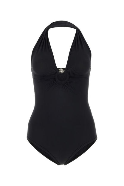 BOTTEGA VENETA | Black stretch nylon Knot swimsuit