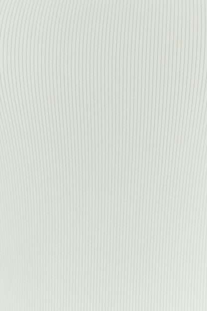 BOTTEGA VENETA | White cotton stretch tank top