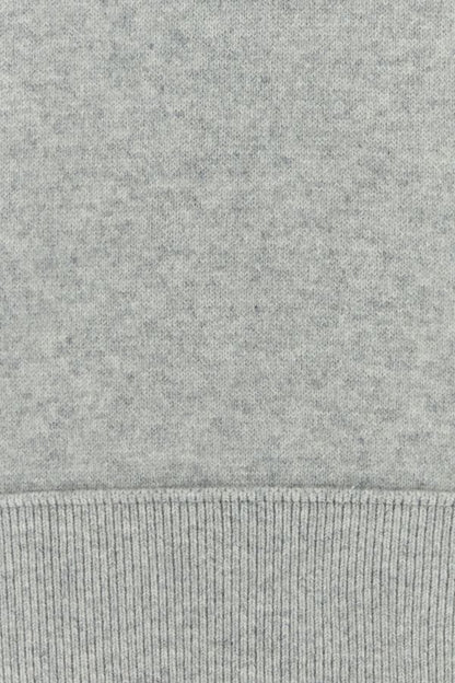 BOTTEGA VENETA | Melange grey cashmere blend sweater