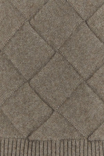 BOTTEGA VENETA | Dove grey stretch wool blend sweater