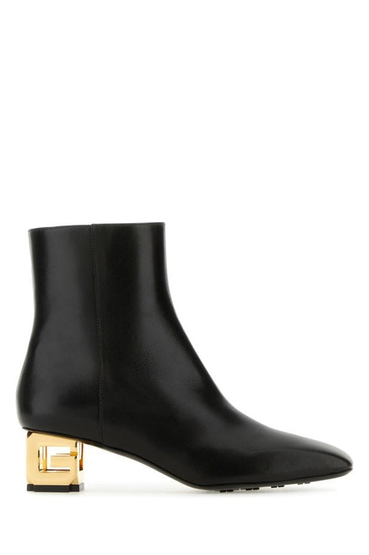 GIVENCHY | Black leather G Cube ankle boots