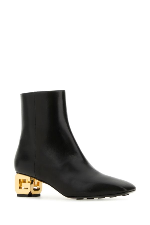 GIVENCHY | Black leather G Cube ankle boots