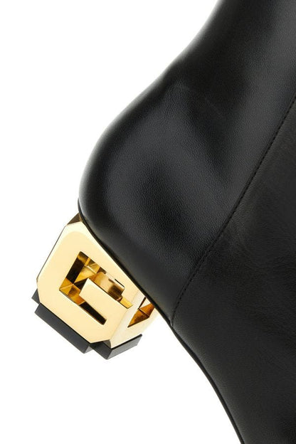 GIVENCHY | Black leather G Cube ankle boots