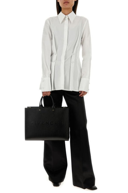 GIVENCHY | Black leather medium G-Tote handbag