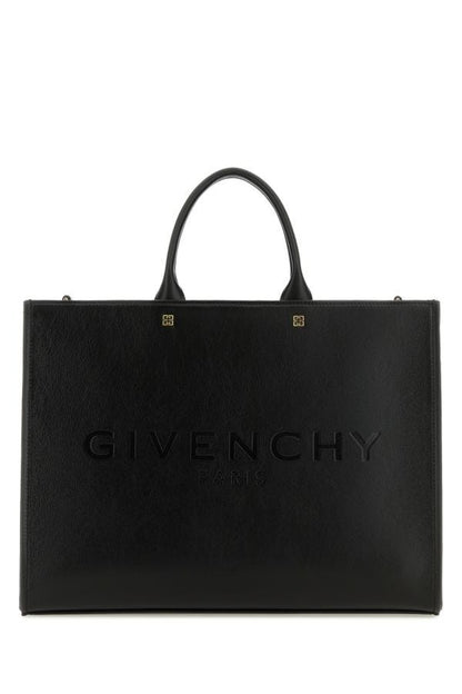 GIVENCHY | Black leather medium G-Tote handbag