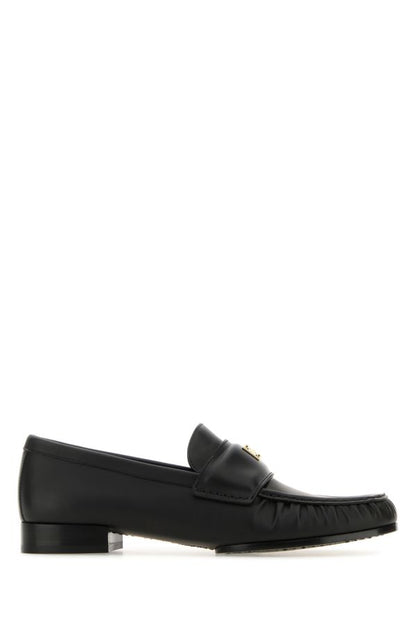 GIVENCHY | Black leather 4G loafers