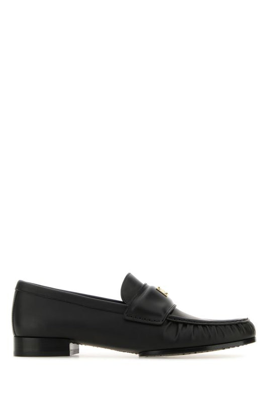 GIVENCHY | Black leather 4G loafers