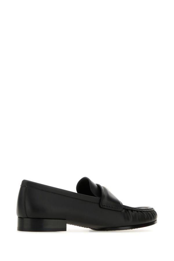 GIVENCHY | Black leather 4G loafers
