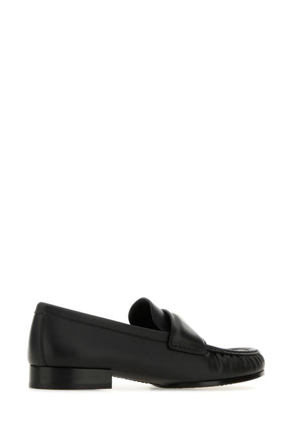 GIVENCHY | Black leather 4G loafers