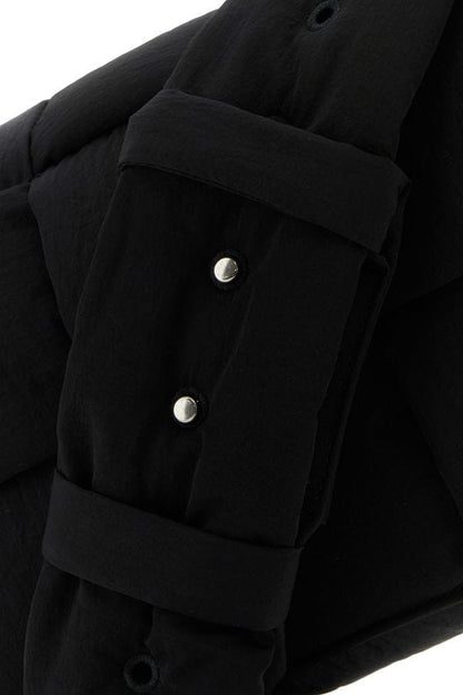 BOTTEGA VENETA | Black fabric Cassette crossbody bag