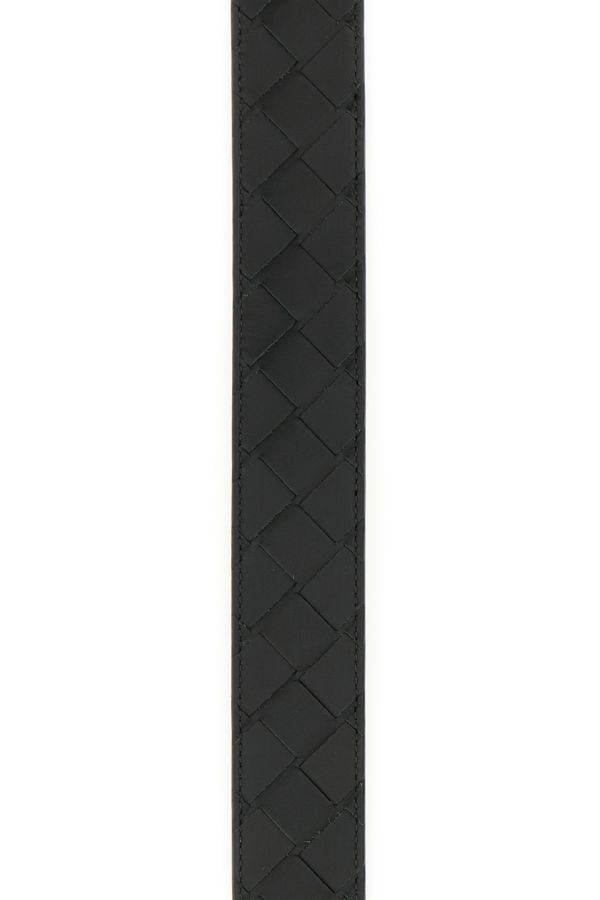 BOTTEGA VENETA | Dark green leather belt