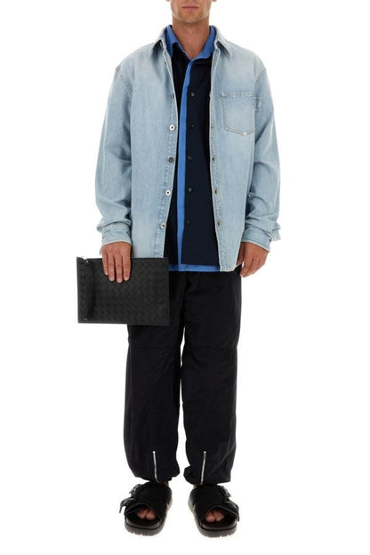 BOTTEGA VENETA | Black nylon joggers