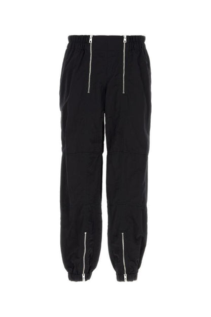 BOTTEGA VENETA | Black nylon joggers