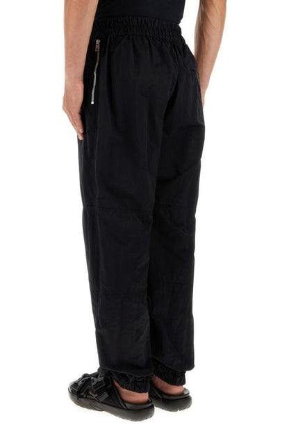 BOTTEGA VENETA | Black nylon joggers