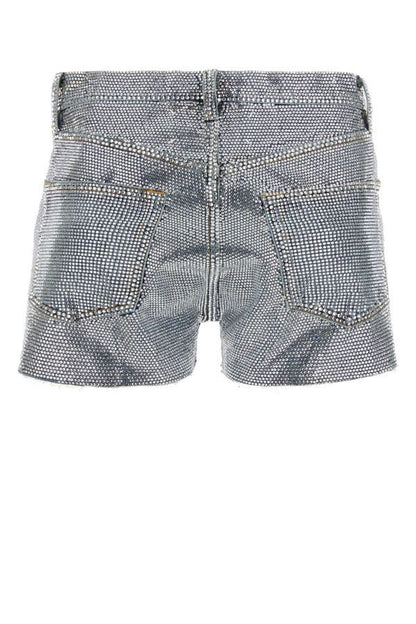 MAISON MARGIELA | Embellished denim shorts