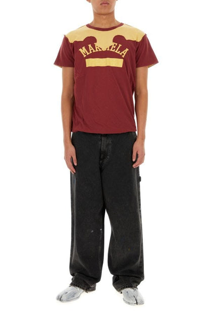 MAISON MARGIELA | Two-tone cotton t-shirt