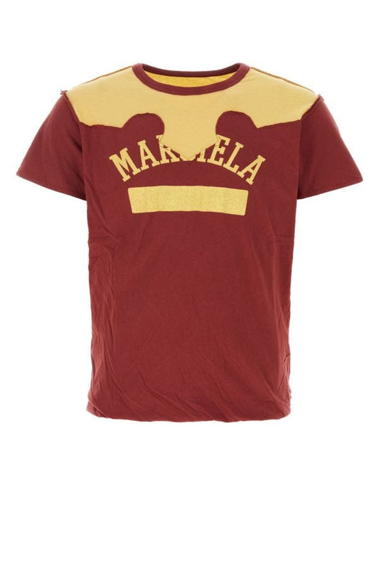 MAISON MARGIELA | Two-tone cotton t-shirt