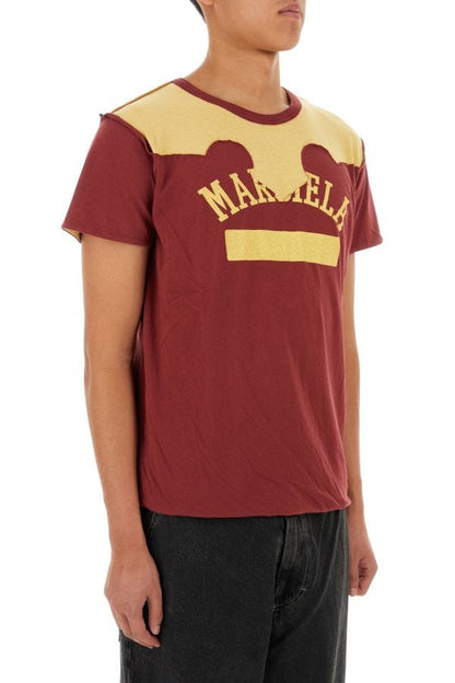 MAISON MARGIELA | Two-tone cotton t-shirt
