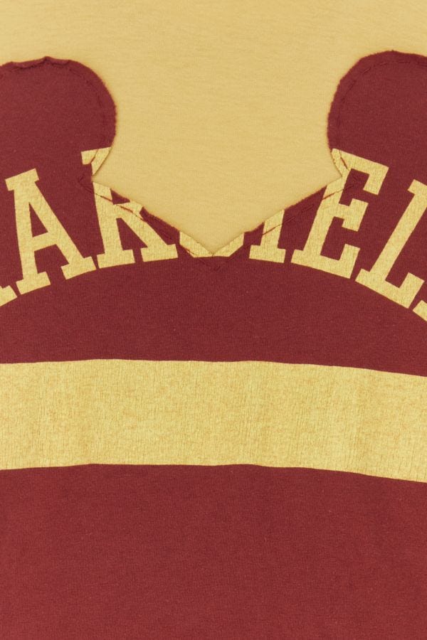 MAISON MARGIELA | Two-tone cotton t-shirt