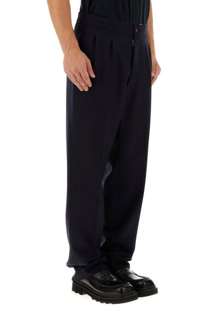 MAISON MARGIELA | Midnight blue wool pants