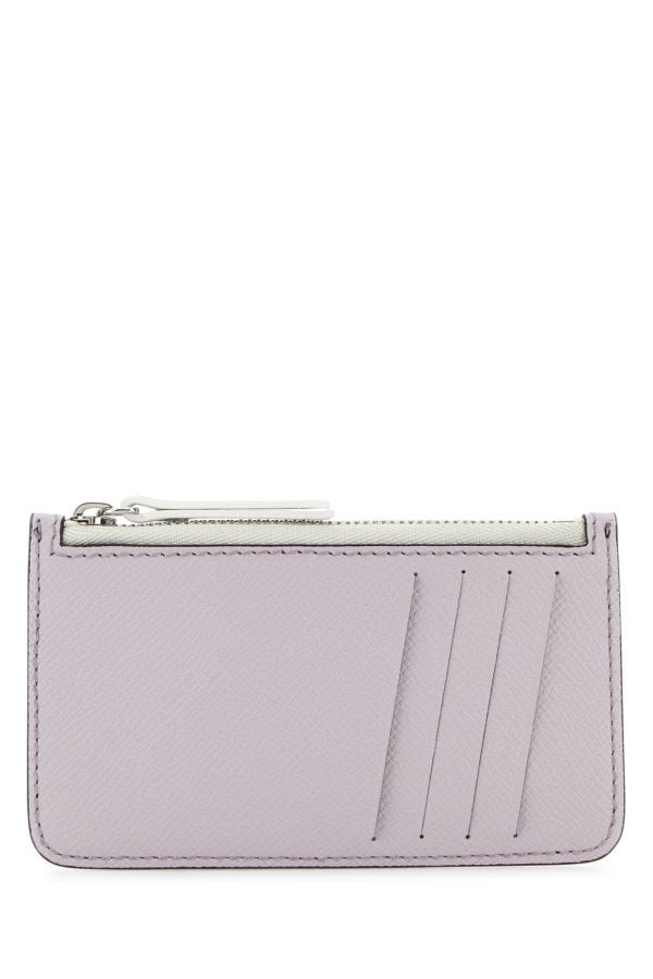 MAISON MARGIELA | Lilac leather card holder