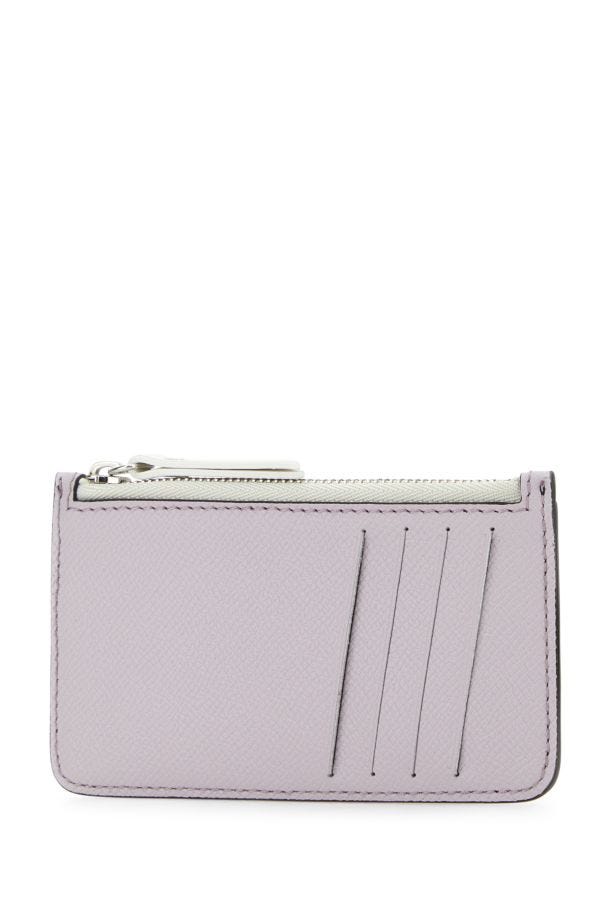MAISON MARGIELA | Lilac leather card holder