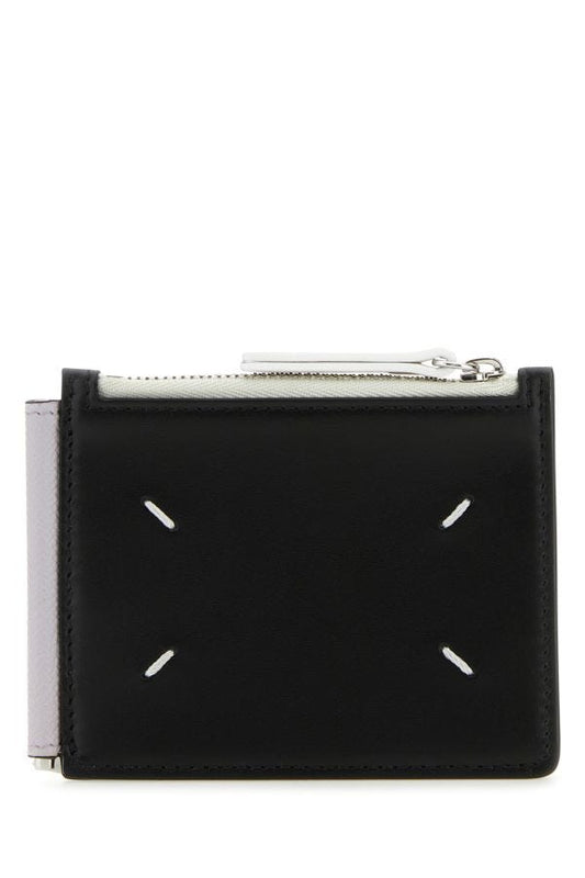 MAISON MARGIELA | Multicolor leather Four Stitches cardholder