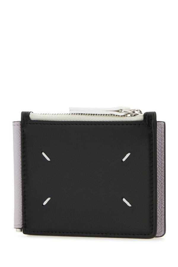 MAISON MARGIELA | Multicolor leather Four Stitches cardholder