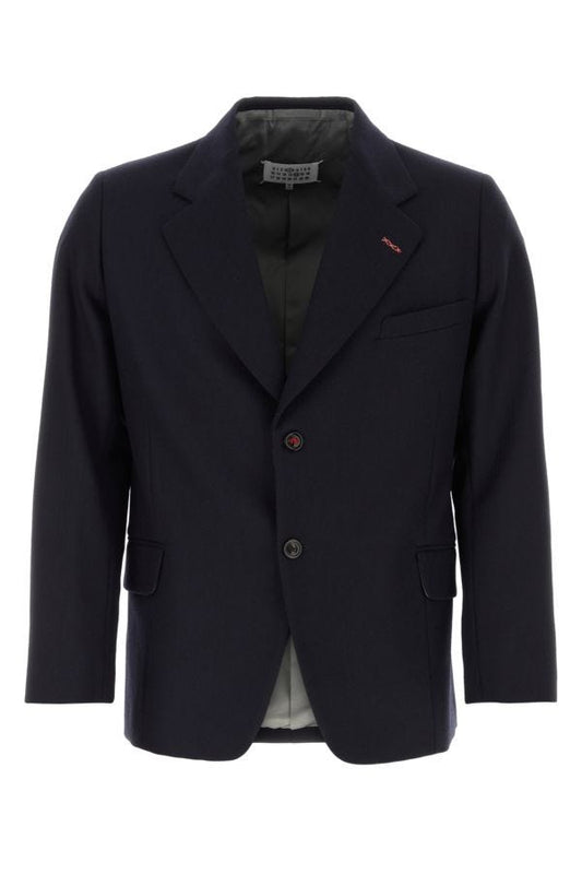 MAISON MARGIELA | Navy blue wool blazer