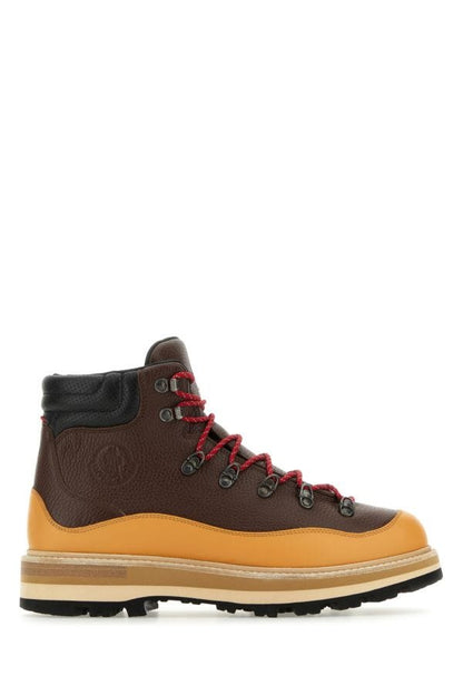 MONCLER | Multicolor leather Peka Trek ankle boots