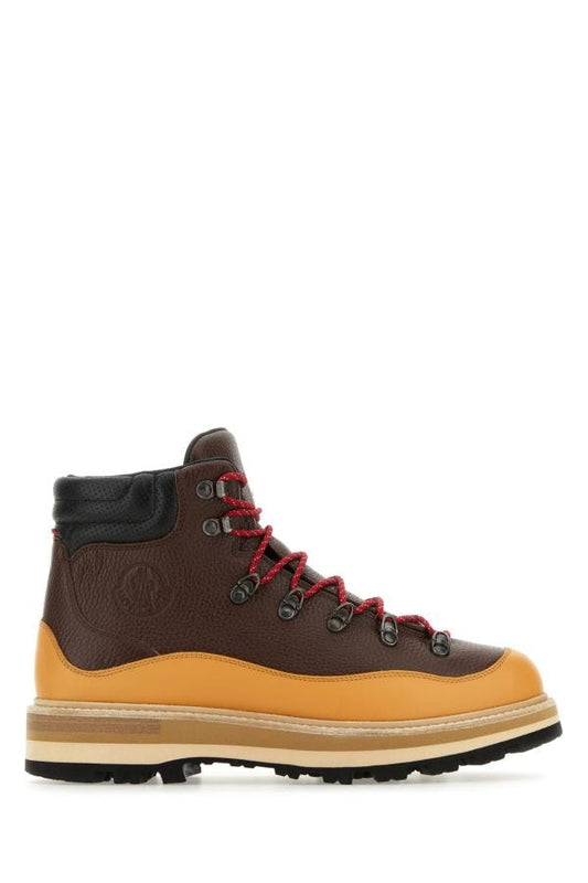 MONCLER | Multicolor leather Peka Trek ankle boots
