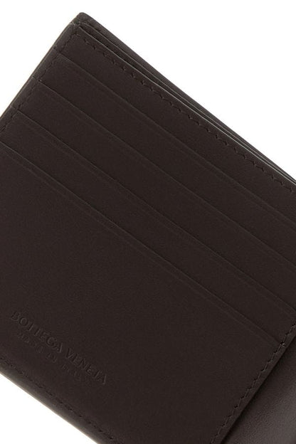 BOTTEGA VENETA | Dark brown leather wallet