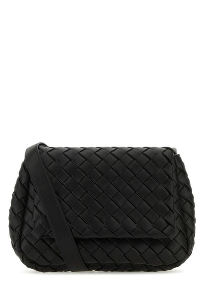 BOTTEGA VENETA | Black leather small Cobble crossbody bag