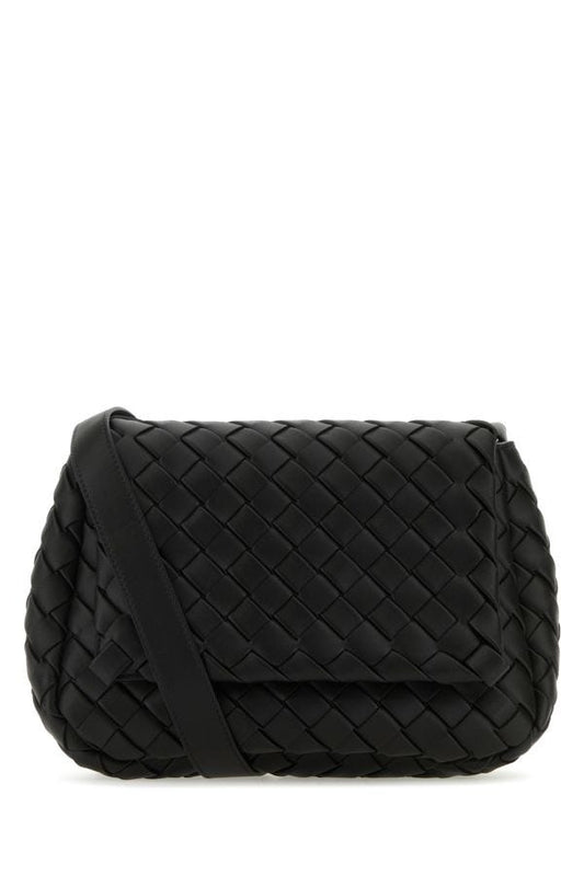BOTTEGA VENETA | Black leather small Cobble crossbody bag