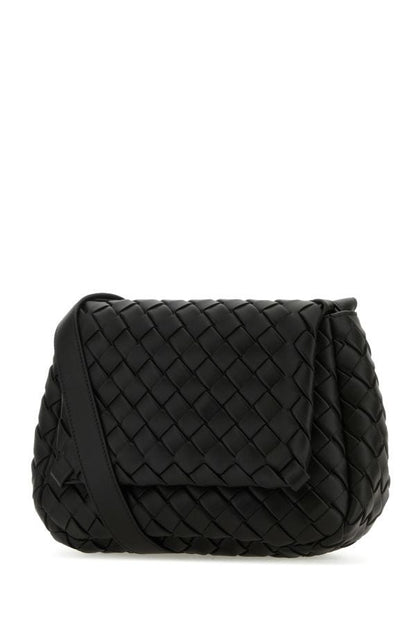 BOTTEGA VENETA | Black leather small Cobble crossbody bag