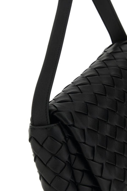 BOTTEGA VENETA | Black leather small Cobble crossbody bag