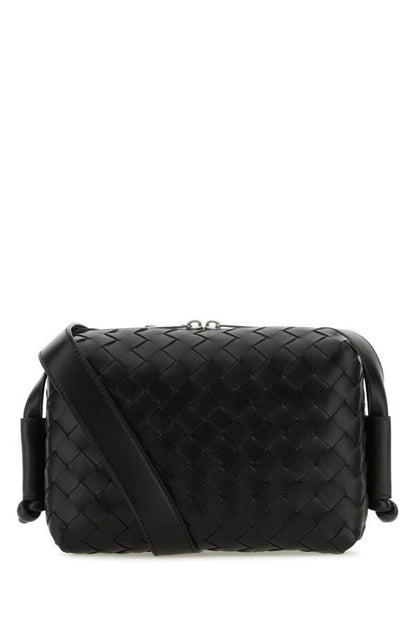 BOTTEGA VENETA | Black leather Loop crossbody bag