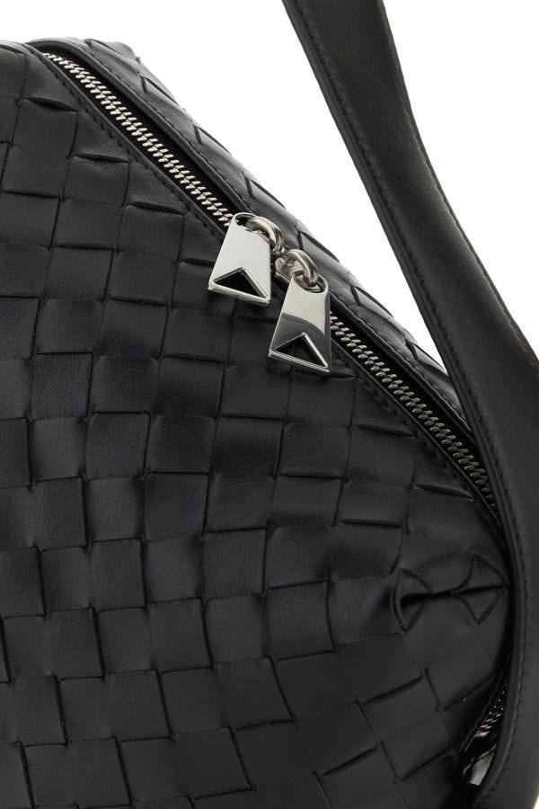 BOTTEGA VENETA | Black leather Loop crossbody bag