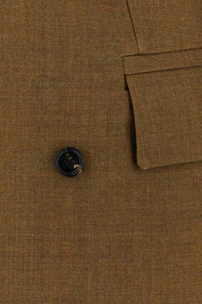 BOTTEGA VENETA | Biscuit wool blend coat