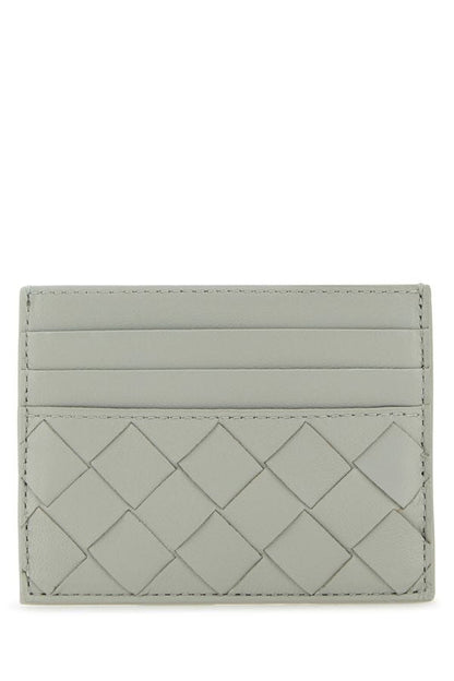 BOTTEGA VENETA | Grey leather card holder