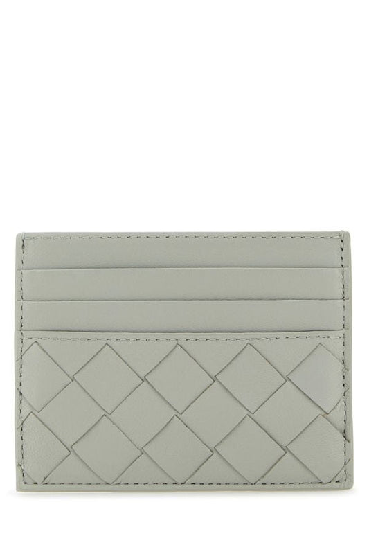 BOTTEGA VENETA | Grey leather card holder