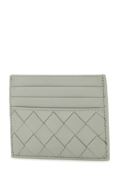 BOTTEGA VENETA | Grey leather card holder
