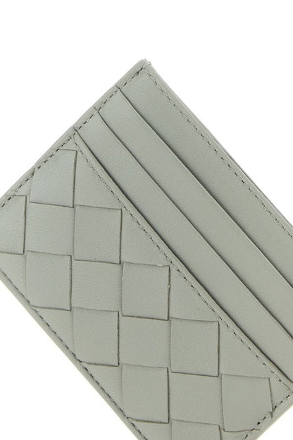 BOTTEGA VENETA | Grey leather card holder