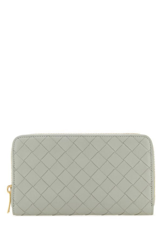 BOTTEGA VENETA | Light grey nappa leather wallet